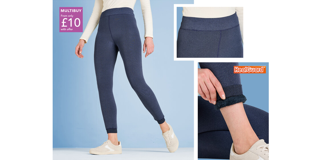Pull On Thermal Lined Leggings